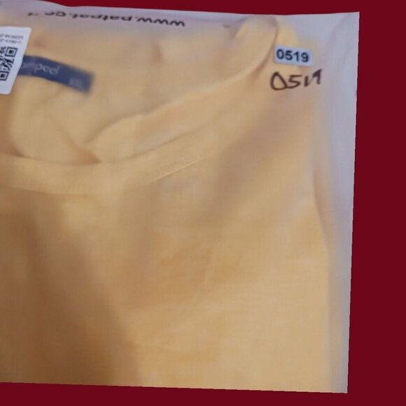 Sampeel Womens Sleeveless Yellow Twist Front Tank Top Size XXlarge - Picture 8 of 8